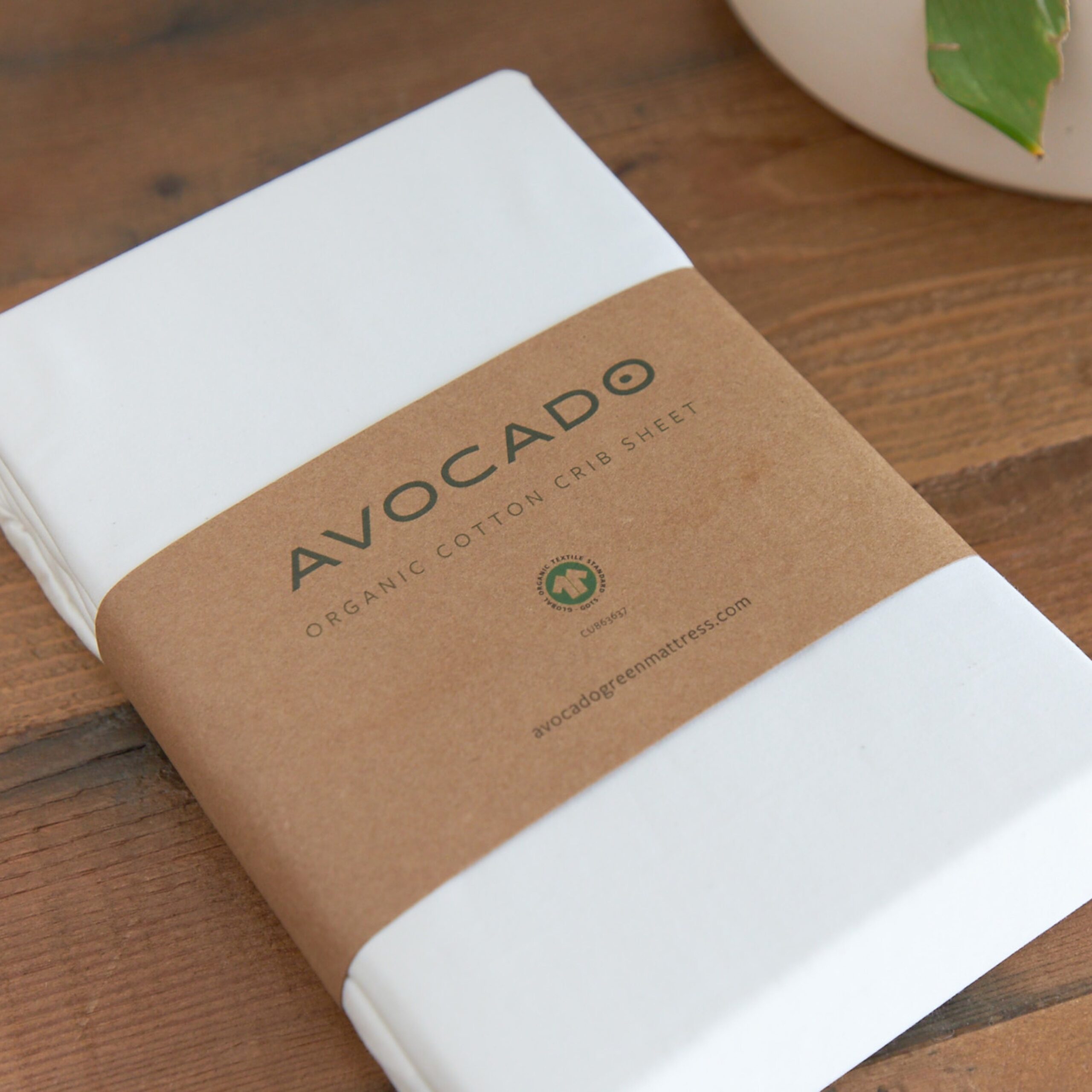 AvocadoOrganicCottonCribSheet